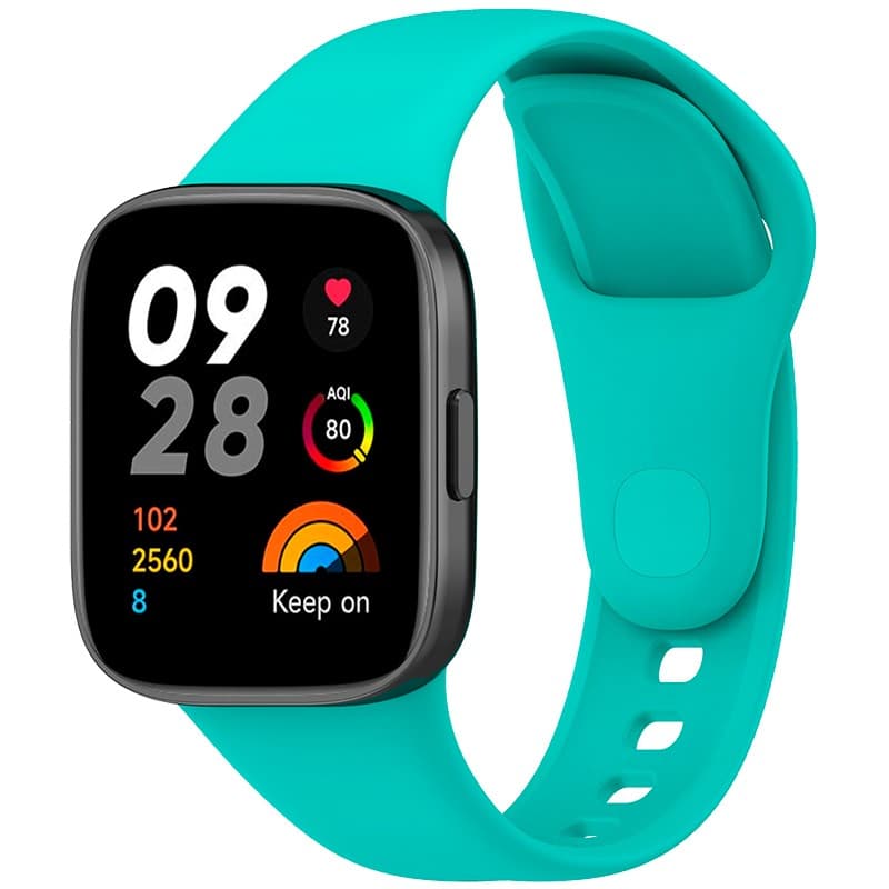 Pulseira de Silicone Xiaomi Xiaomi Redmi Watch 3 Turquesa