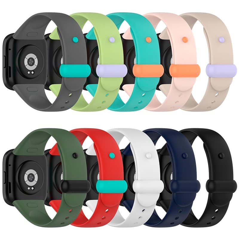 Pulseira de Silicone Xiaomi Redmi Watch 3 Sports Escuro