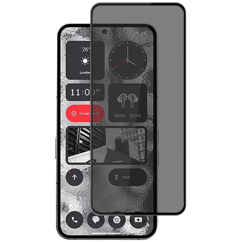 Película de vidro temperado Anti Espião Nothing Phone 2 5G