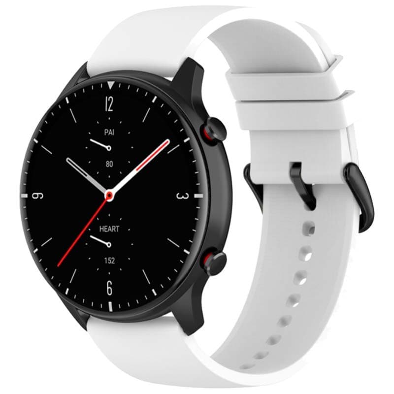 Pulseira de Silicone Universal 22mm para Smartwatch Xiaomi/Amazfit/Samsung/Huawei/Realme/Ticwatch