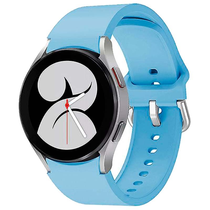 Pulseira de Silicone Samsung Galaxy Watch 4/5/6 Claro