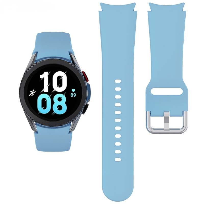 Pulseira de Silicone Samsung Galaxy Watch 4/5/6 Claro
