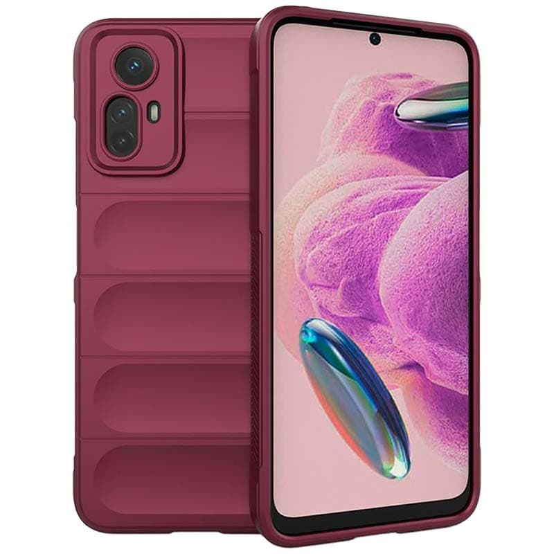 Capa de Silicone Wave Xiaomi Redmi Note 12S Borgonha