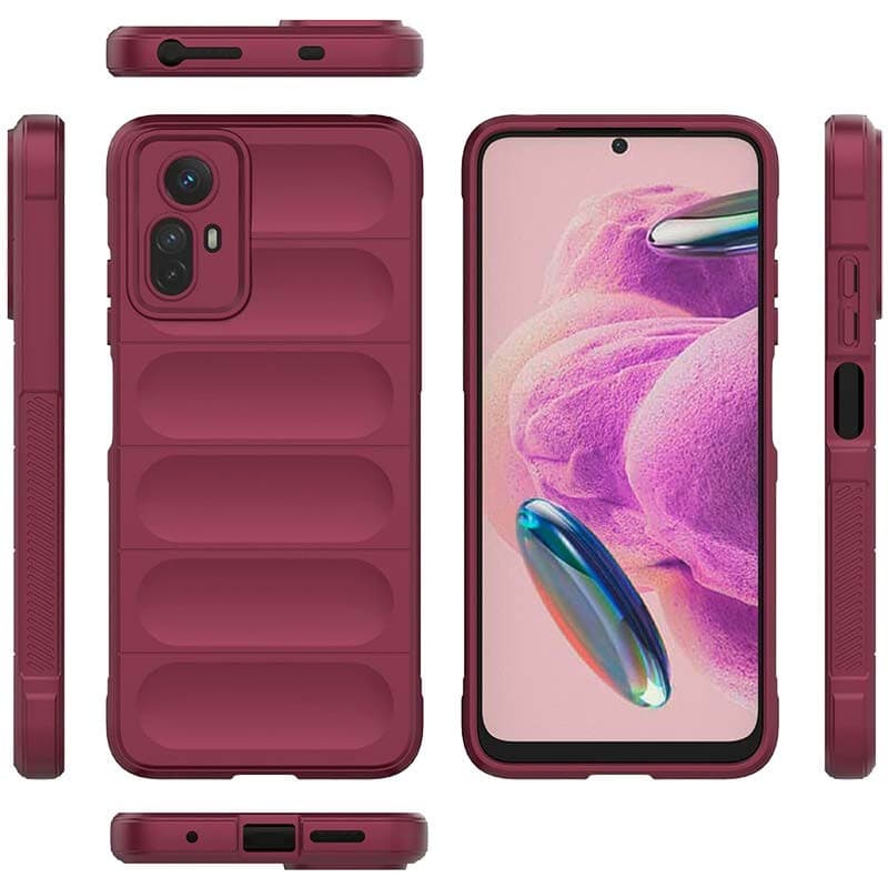 Capa de Silicone Wave Xiaomi Redmi Note 12S Borgonha