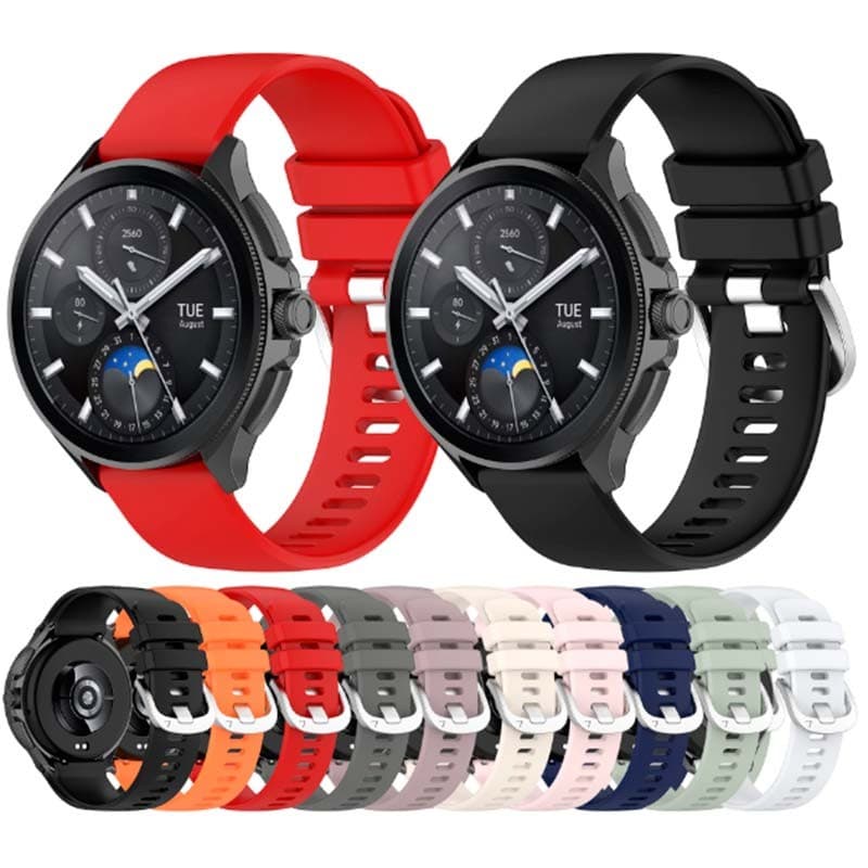 Pulseira de Silicone Xiaomi Watch 2 Pro Claro