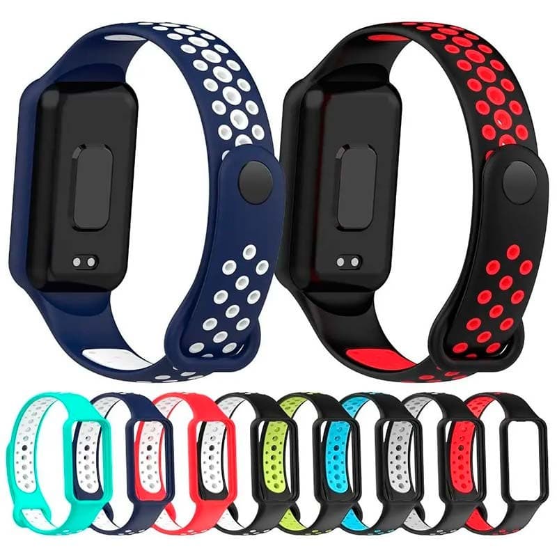Pulseira Xiaomi Mi Smart Band 8 Active / Redmi Smart Band 2 Dual Color+Branco