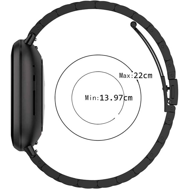 Pulseira Metal Elos Fitbit Versa 3 / Versa 4 Champanhe