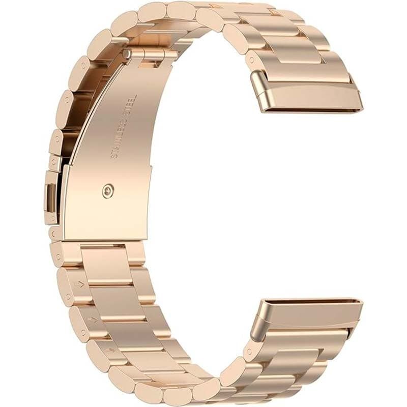 Pulseira Metal Elos Fitbit Versa 3 / Versa 4 Champanhe