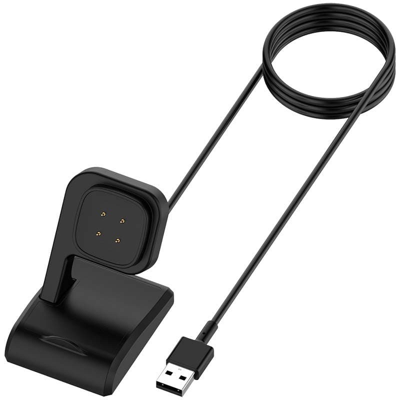 Carregador Fitbit Versa 3 / Versa 4 com Suporte