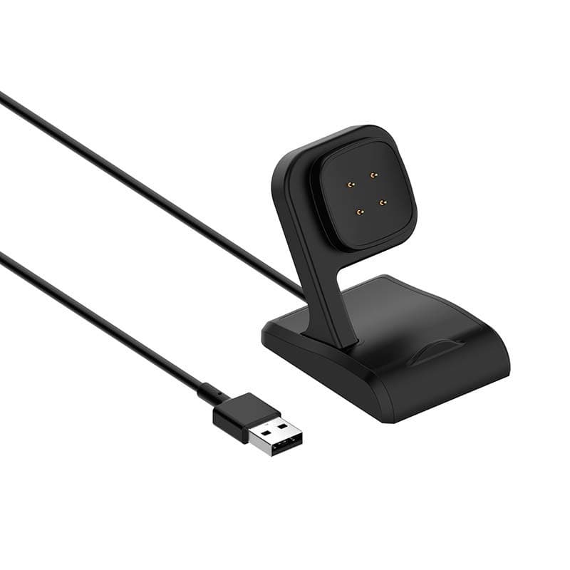 Carregador Fitbit Versa 3 / Versa 4 com Suporte