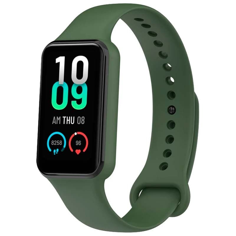 Pulseira de Silicone Amazfit Band 7 Escuro