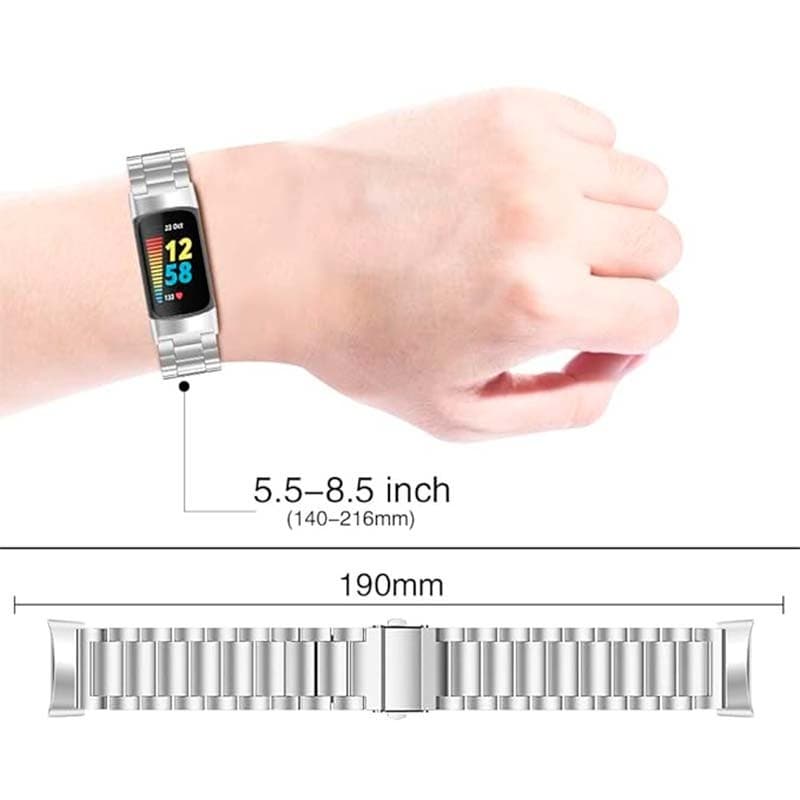 Pulseira Metal Elos Fitbit Charge 5 / Charge 6