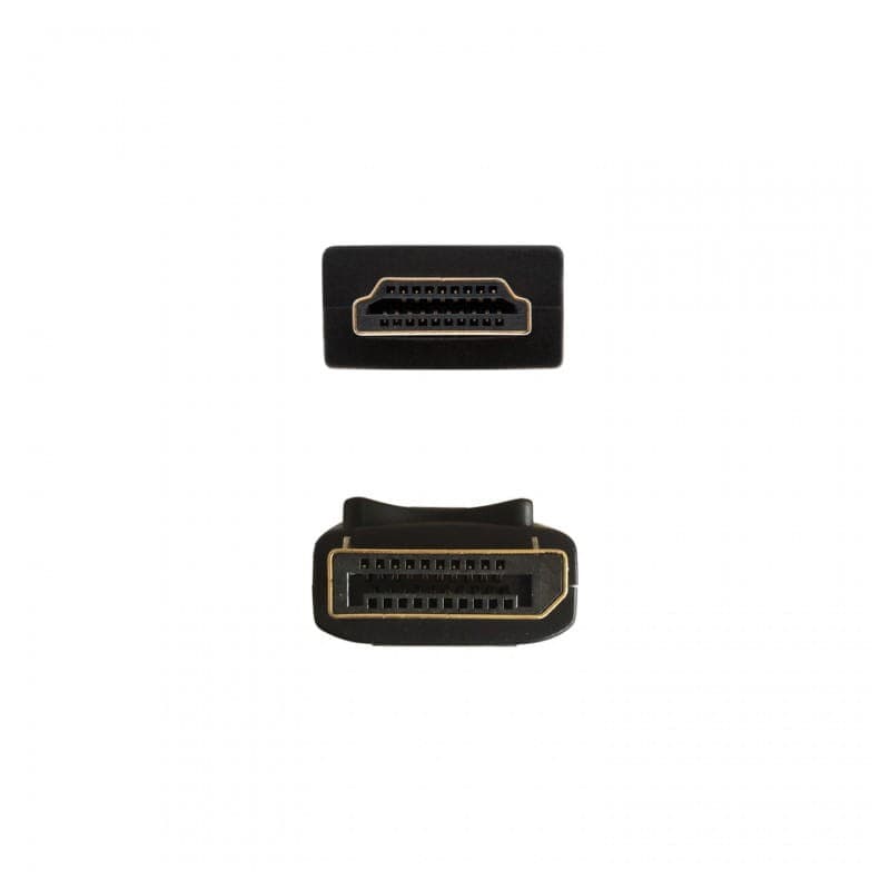 AISENS A125-0364 Porta do ecrã para HDMI 2 metros Preto - Cabo