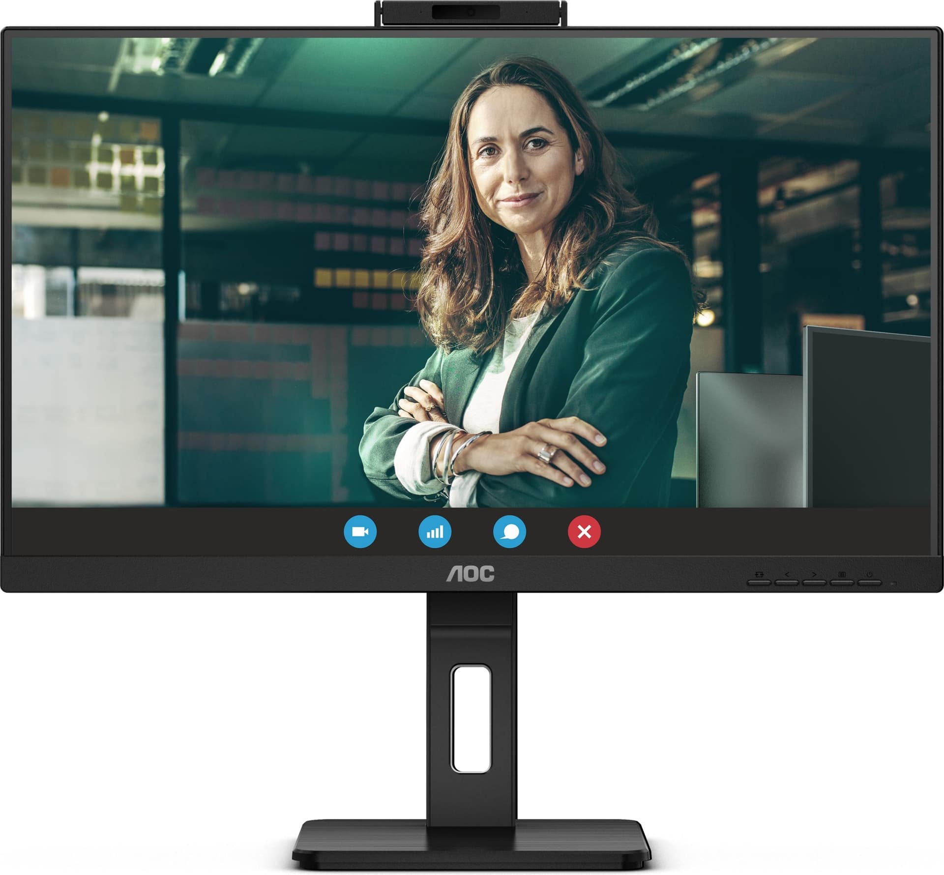 AOC 24P3CW 60.45cm 23.8inch IPS TFT 1920x1080 HDMI DP USB Black