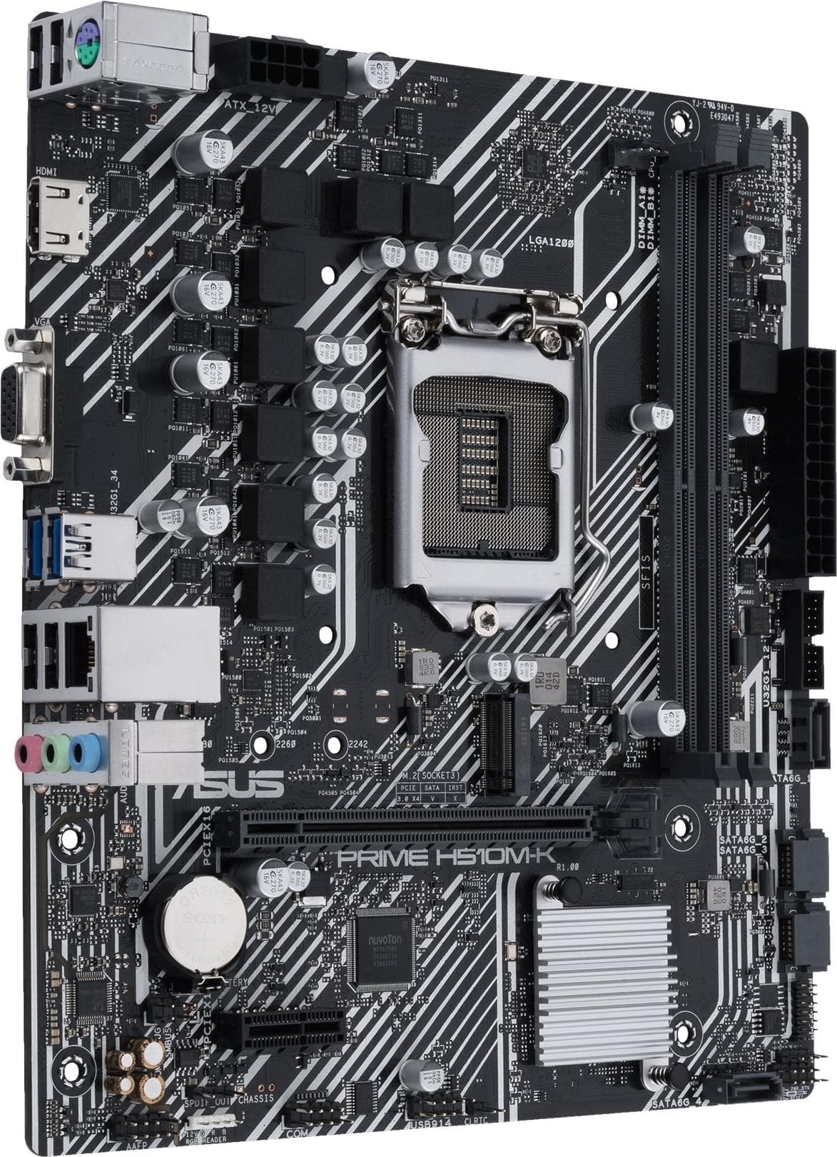 ASUS MB PRIME -K Intel,1200,DDR4,mATX