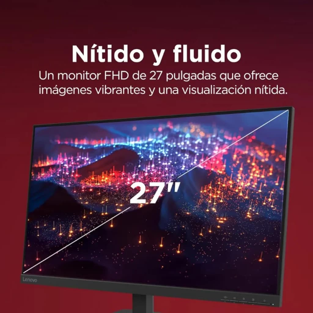 Monitor Lenovo L27-4e 27 polegadas FHD IPS 100 Hz