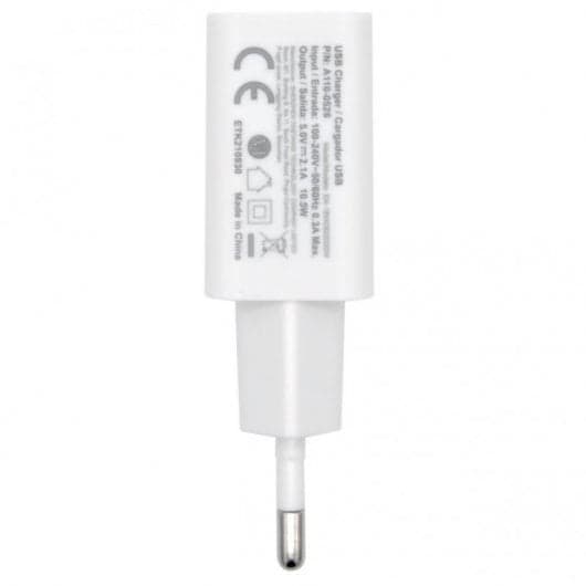 Aisens A110-0526 Carregador de Parede USB 2.0 10W Branco
