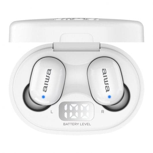 Aiwa EBTW-150 Auriculares Bluetooth Brancos