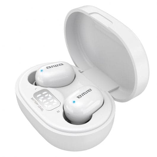 Aiwa EBTW-150 Auriculares Bluetooth Brancos