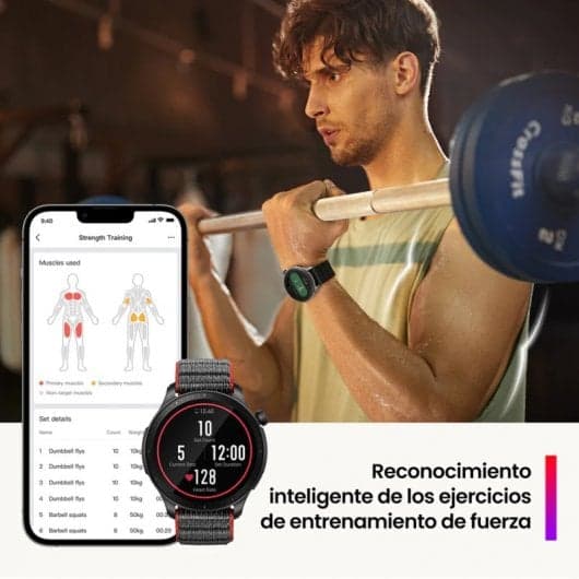Amazfit GTR 4 Smartwatch Preto
