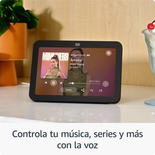 Amazon Echo Show 8 (3.ª Geração 2023) Ecrã Tátil Inteligente Antracite