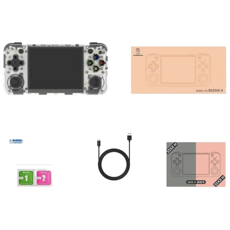 Anbernic RG35XX H 64GB Branco - Console Retro Portátil