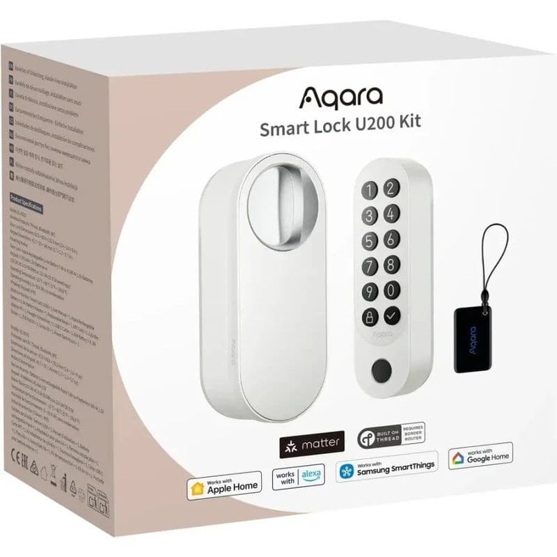 Aqara Smart Lock U200 Branco - Fechadura inteligente