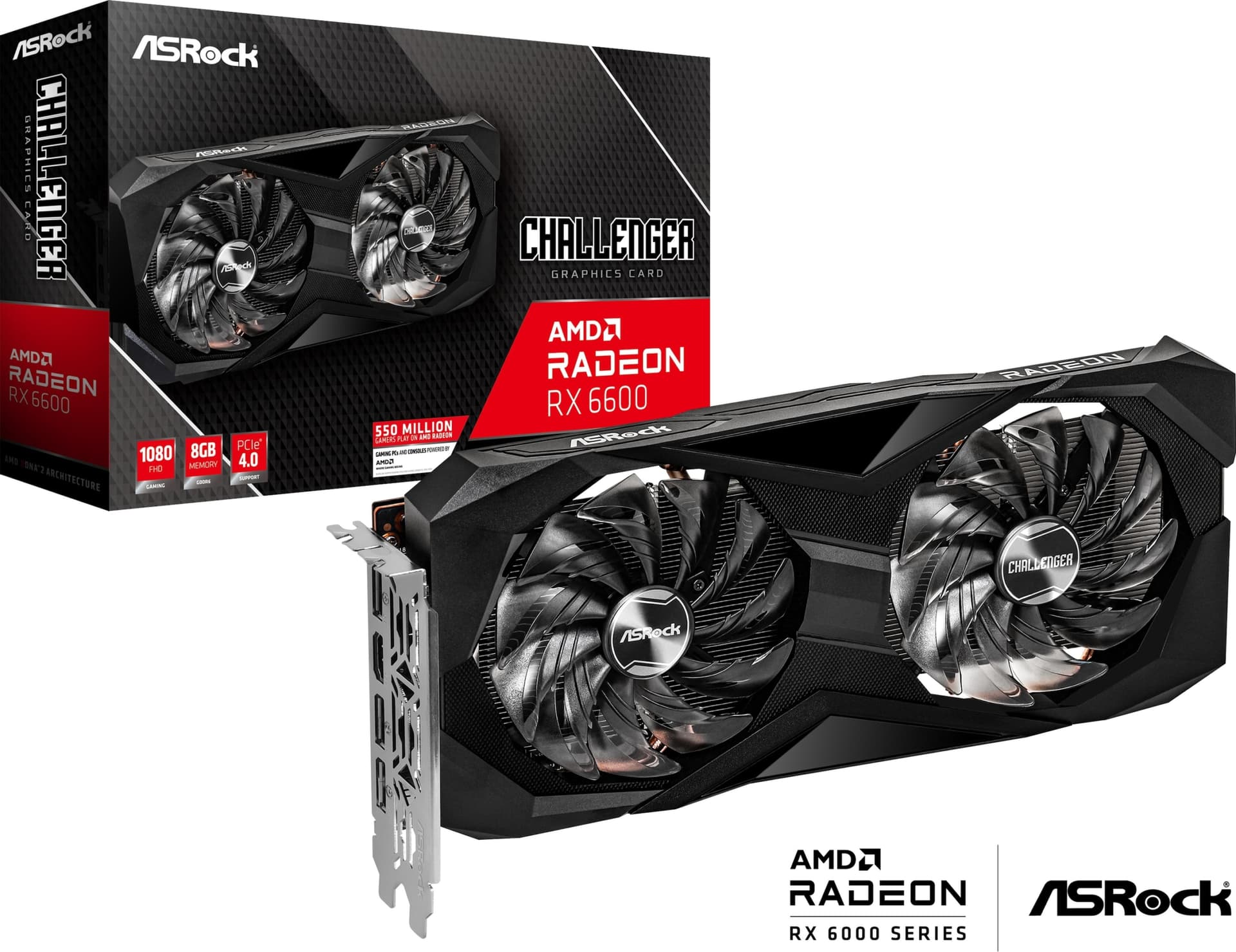 AsRock RX6600 Challenger D