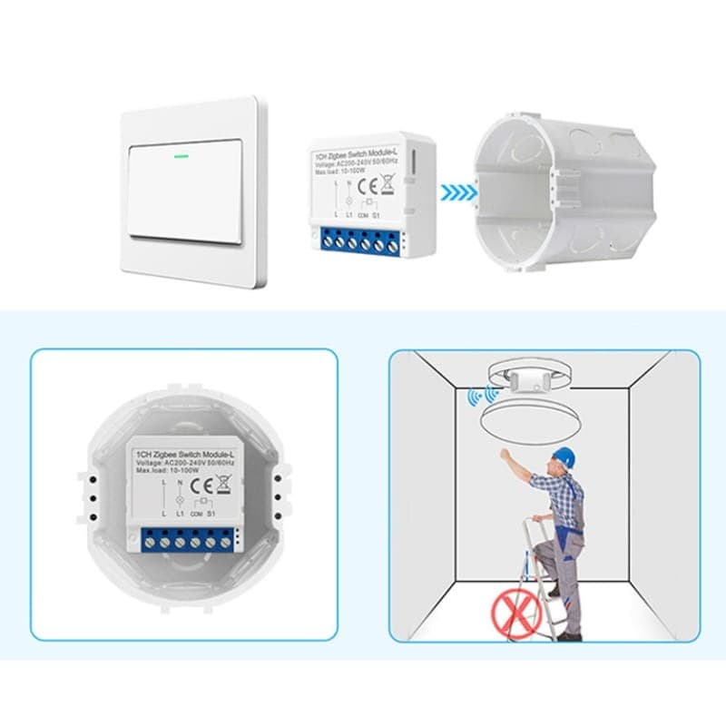 Avatto LZWSM16-W1 Branco - Interruptor inteligente ZigBee