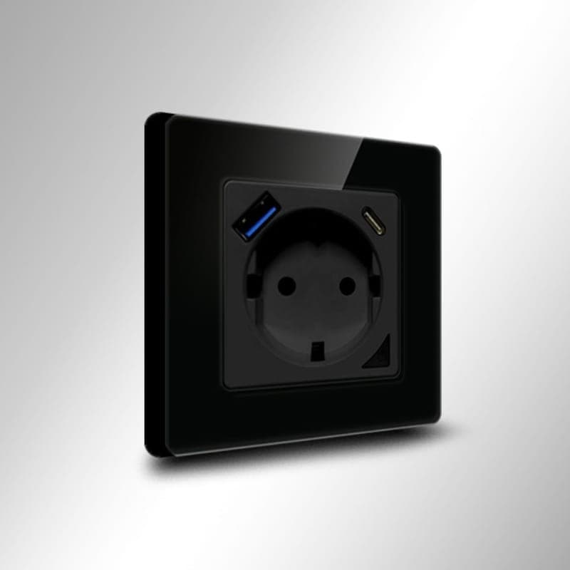 Avatto N-WOT10-USB-B WiFi Preto - Tomada Inteligente