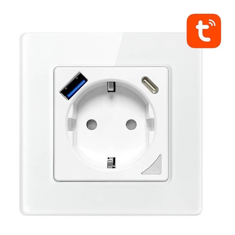 Avatto N-WOT10-USB-W WiFi Branco - Tomada Inteligente