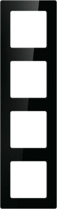 Avatto Quadruple frame socket N-TS10-Frame-B4 (black)