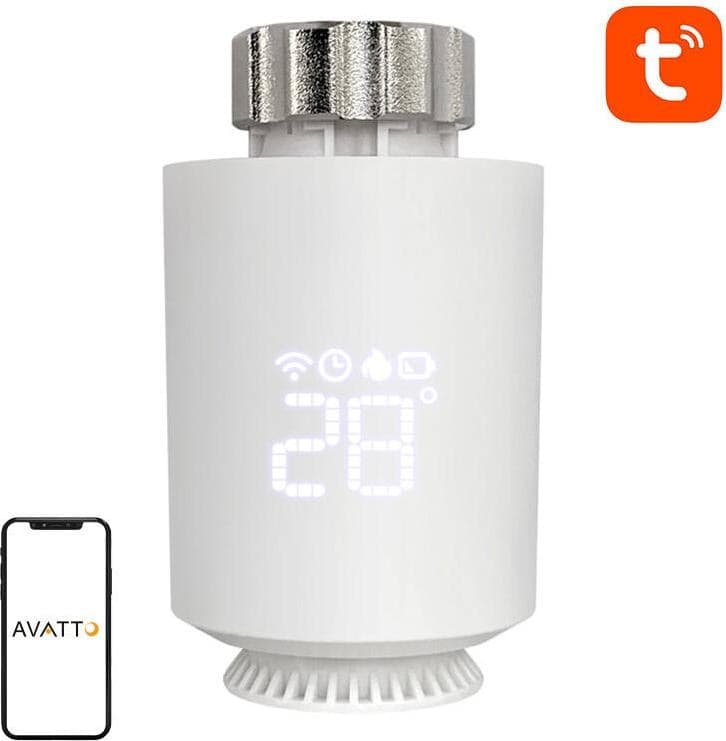 Avatto Smart Thermostat Radiator Valve TRV06 Zigbee 3.0 Tuya