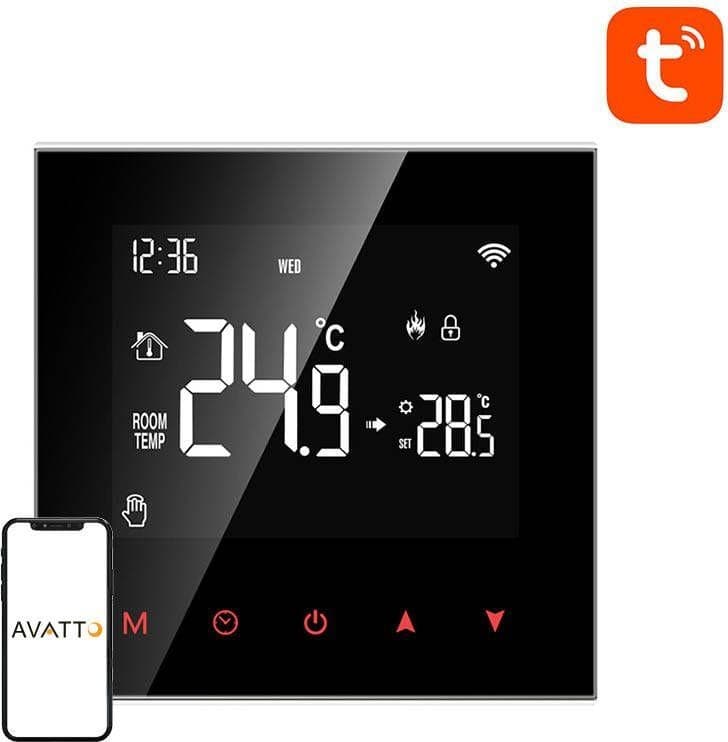 Avatto Smart Water Heating Thermostat ZWT100 3A Zigbee Tuya