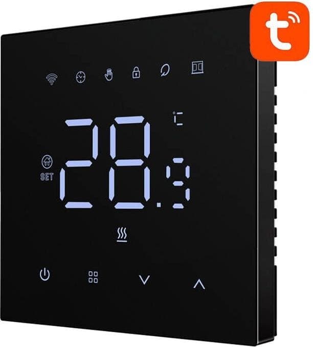 Avatto Smart thermostat WT410-16A-B electric heating 16A WiFi