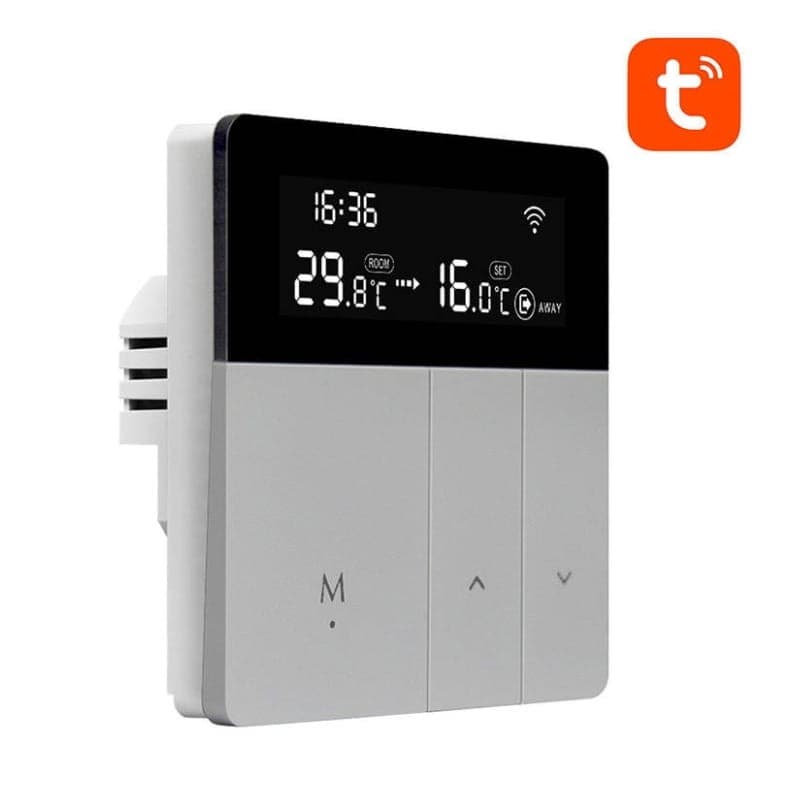 Avatto WT50-WH-3A WiFi Cinzento - Termostato Inteligente