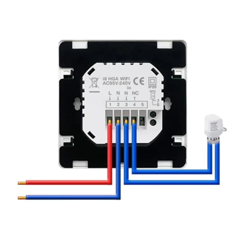 Avatto WT50-WH-3A WiFi Cinzento - Termostato Inteligente