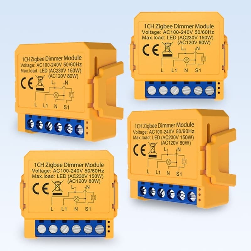 Avatto ZDMS16-1 Laranja - Interruptor inteligente ZigBee