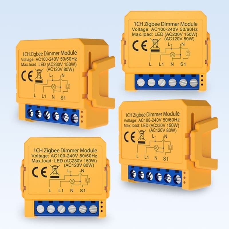 Avatto ZDMS16-2 Laranja - Interruptor inteligente ZigBee