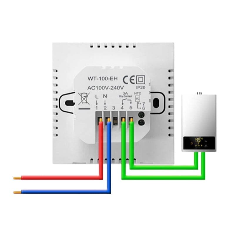 Avatto ZWT100-BH-3A ZigBee Branco - Termostato Inteligente