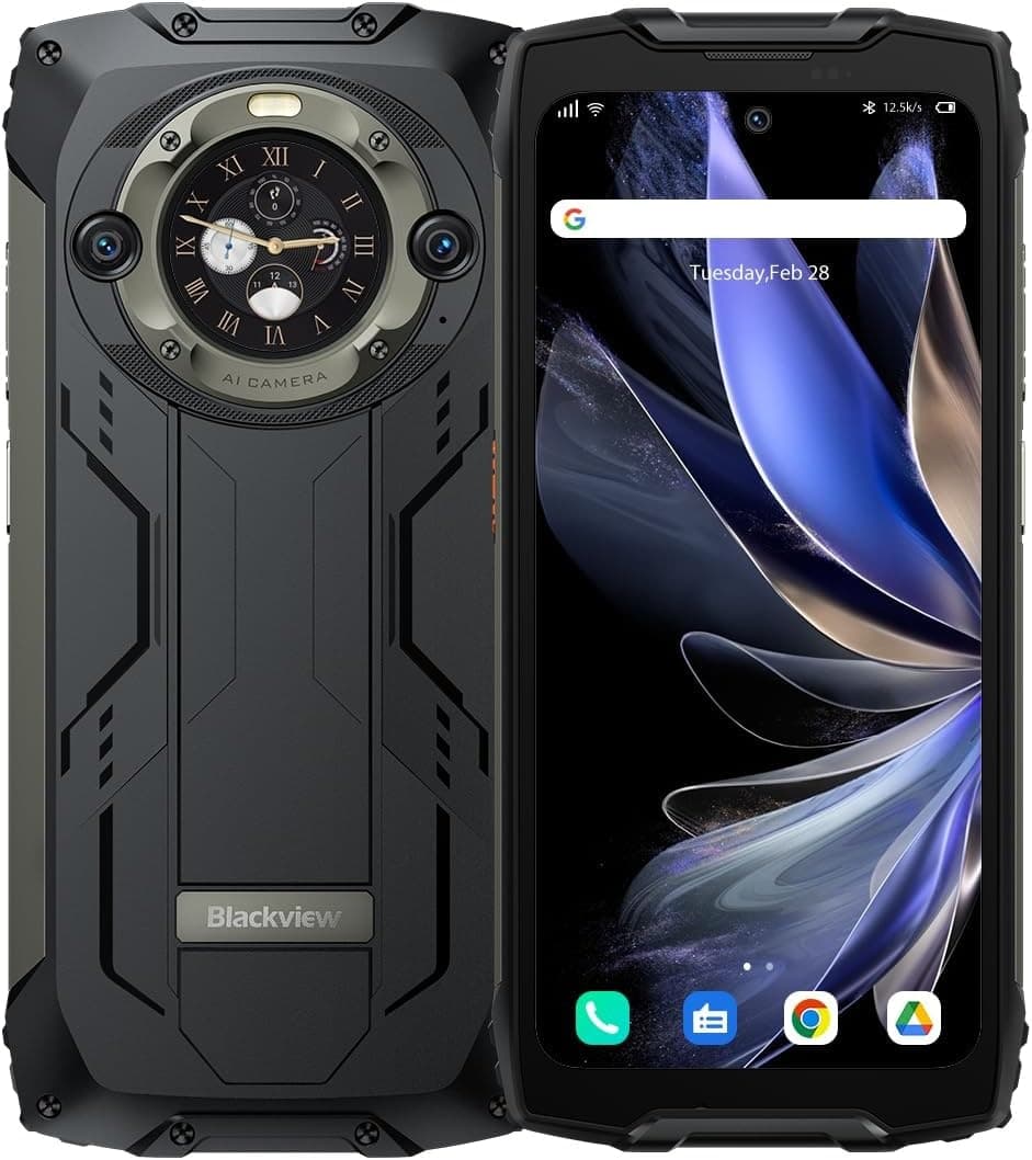 Blackview BV9300 Pro (Écran 6.7" - 256 Go, 12 Go RAM - 15 080 mAh) Vert