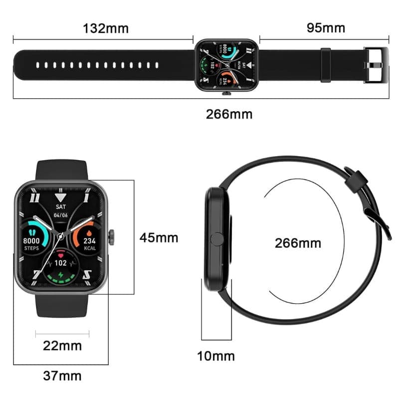 Blackview W20 Preto - Relógio inteligente