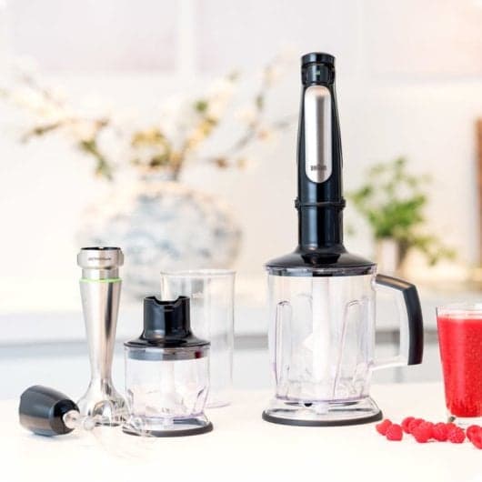 Braun Minipimer 7 Varinha Mágica 1000W Preta