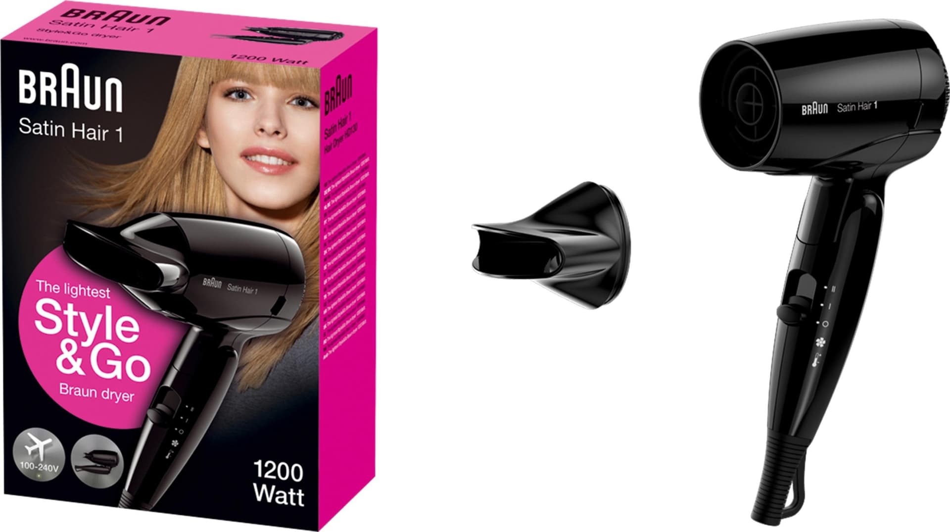 Braun Satin Hair 1