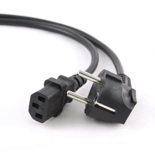 Cabo de alimentação Gembird Pc186vde3m Schuko para C13 3m preto