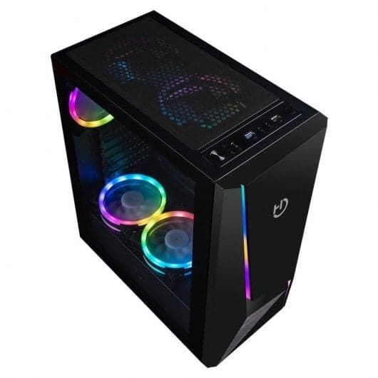Caixa PC Hiditec V20 PRO ARGB Vidro Temperado USB 3.0