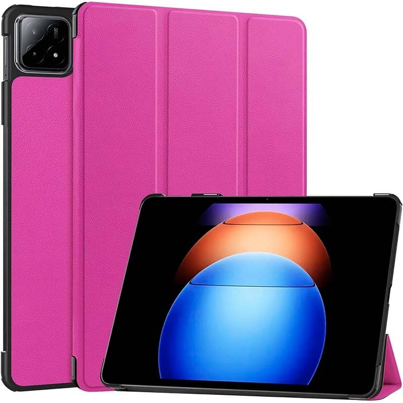 Capa Inteligente Xiaomi Pad 6S Pro 12.4 com Suporte Roxo