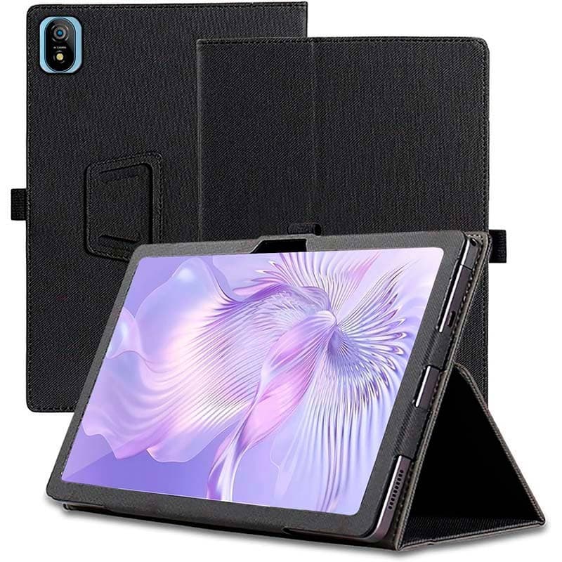 Capa Inteligente de PU Blackview Tab 18 com Suporte Preto