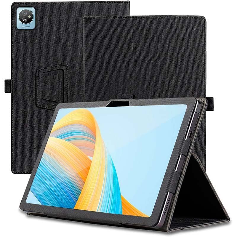 Capa Inteligente de PU Blackview Tab 30 com Suporte Preto