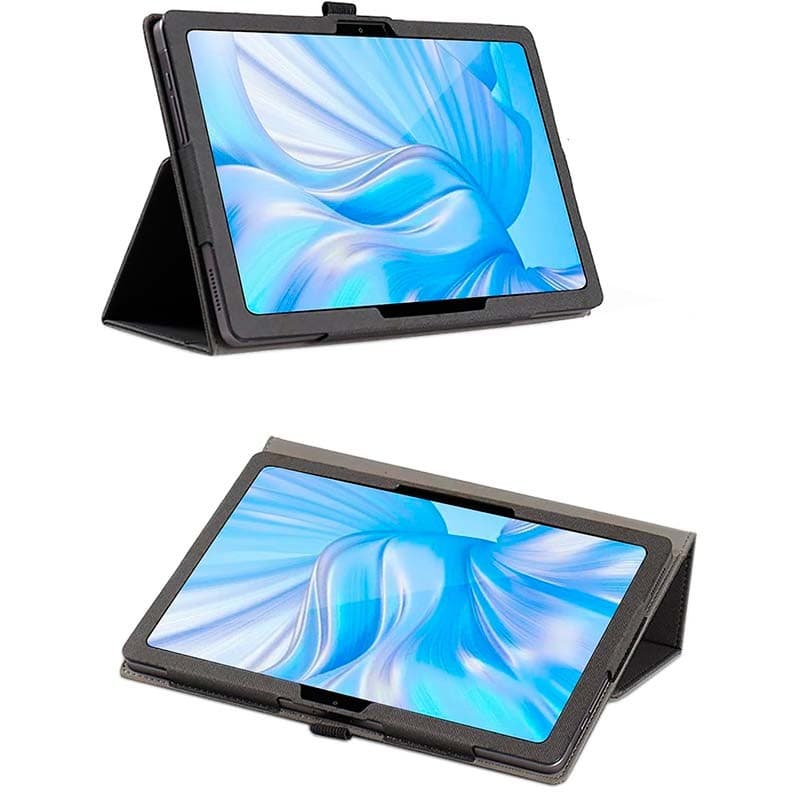 Capa Inteligente de PU Oukitel OT5S com Suporte Preto